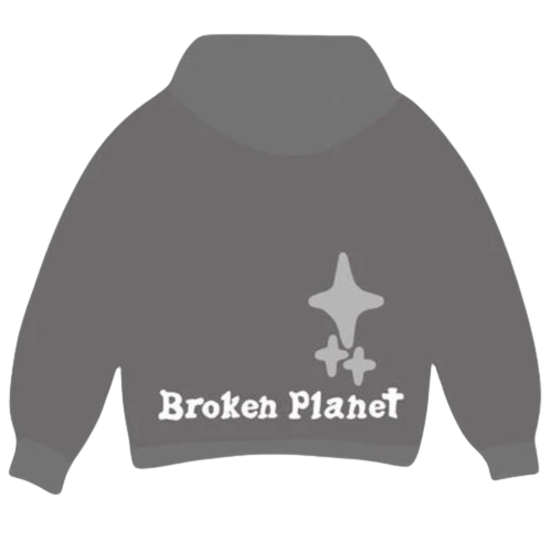 BROKEN PLANET MARKET 'TRUST YOUR UNIVERSE' HOODIE (GREY)