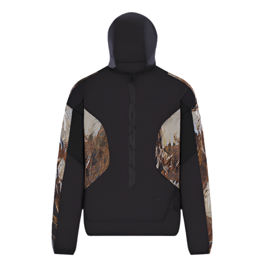 NIKE NOCTA FORZA RUNNING MOUNTAIN WINDBREAKER (BLACK SAFARI CAMO)