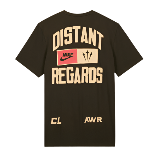 NIKE NOCTA TURKS & CAICOS 'DISTANT REGARDS' TEE (BLACK INFRARED)