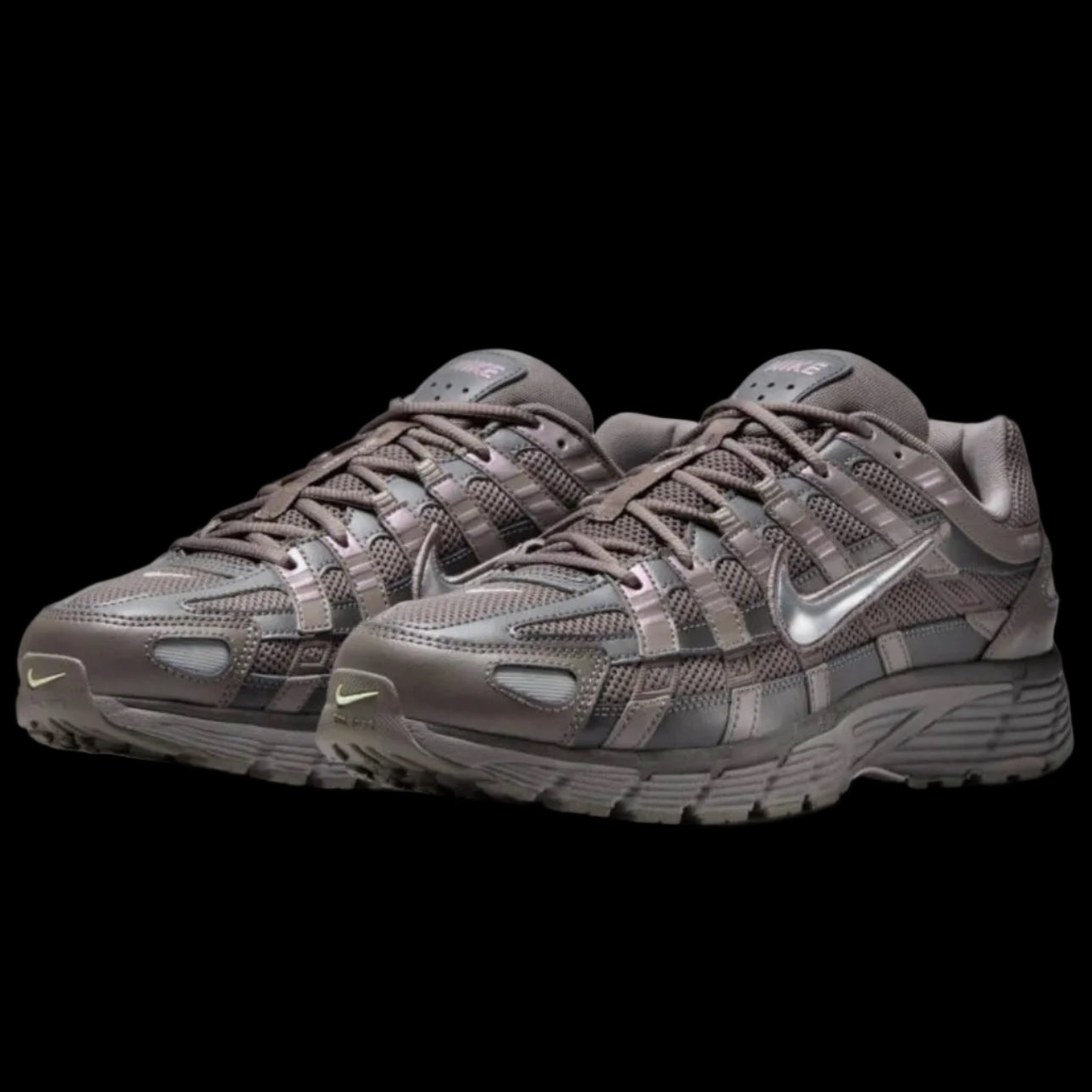 NIKE AIR P-6000 UTILITY TRAINERS (SLATE BROWN)