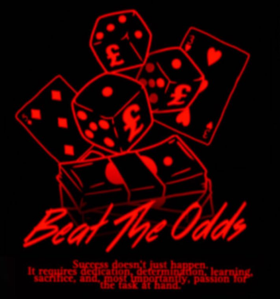 SLIM£ CLOTHING 'BEAT THE ODDS' SHORTS SET (RED THUNDER)