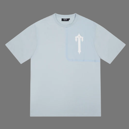 TRAPSTAR IRONGATE T TECH ZIP SHORTS SET (ICE BLUE)