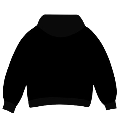 BROKEN PLANET MARKET 'BASICS' HOODIE (MIDNIGHT BLACK)