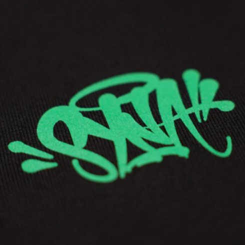 SYNAWORLD SYNARCHY GRAPHIC CREWNECK (BLACK SLIME)