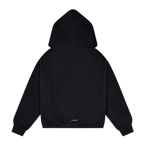 CARSICKO CS DMT WARPED LOGO HOODIE (BLACK)