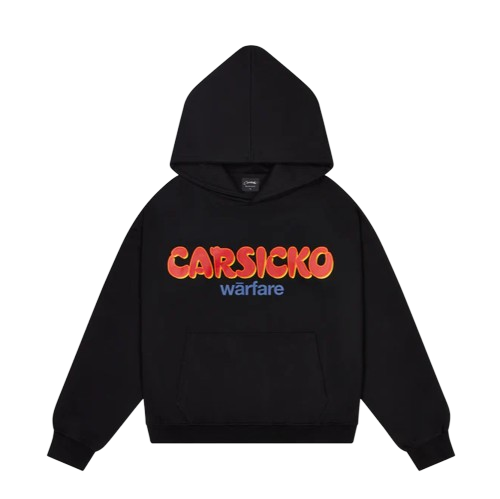 CARSICKO CS FTP WARFARE LOGO HOODIE (BLACK)