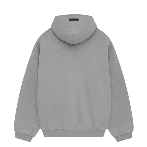 ESSENTIALS FEAR OF GOD FW24 TRACK FLEECE HOODIE (GREY)