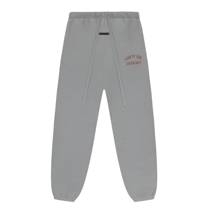 ESSENTIALS FEAR OF GOD FW24 TRACK FLEECE JOGGERS (GREY)