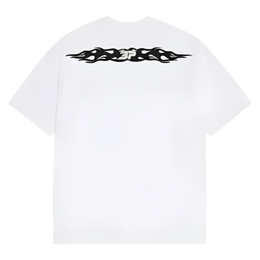 BROKEN PLANET MARKET 'BP TOTAL CHAOS' GRAPHIC TEE (SNOW WHITE)