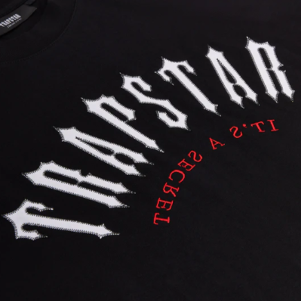 TRAPSTAR IRONGATE MESH SHORTS SET (BLACK INFRARED)