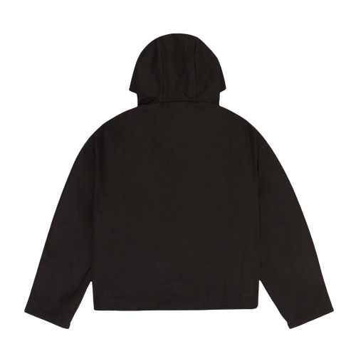 BROKEN PLANET MARKET WATERPROOF TECH JACKET (MIDNIGHT BLACK)