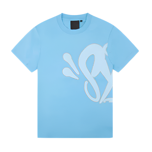 SYNAWORLD SYNA SHORTS & TEE TWINSET (SEA BLUE)
