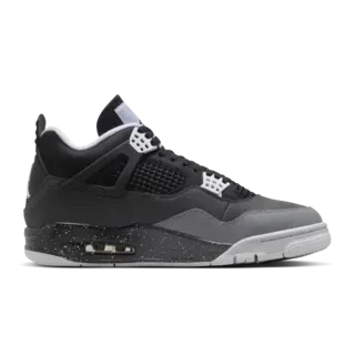 NIKE AIR JORDAN 4 IV 'RETRO FEAR' TRAINERS (BLACK/ANTHRACITE/WHITE)