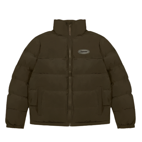TRAPSTAR HYPERDRIVE BOMBER PUFFER JACKET (OLIVE)