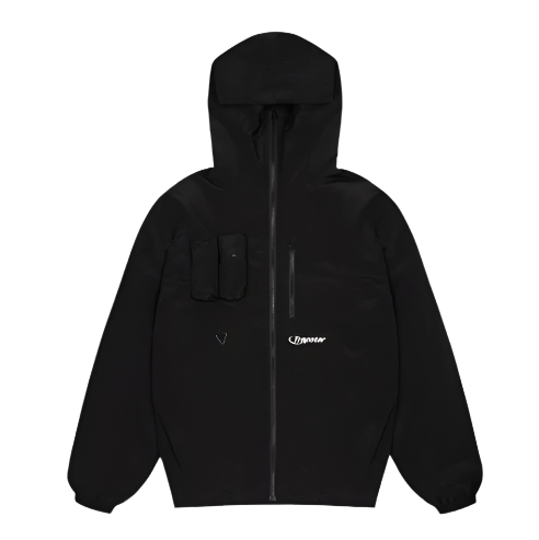 TRAPSTAR HYPERDRIVE RIPSTOP CITY WINDBREAKER (BLACK)