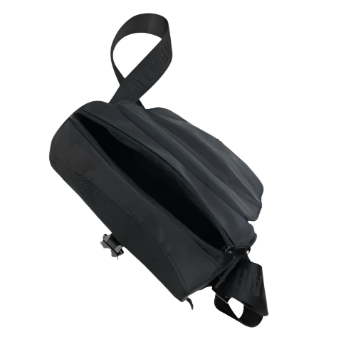 TRAPSTAR IRONGATE T MESSENGER BAG 1.0 TRIPLE BLACK