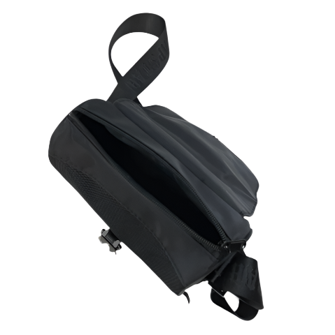 TRAPSTAR IRONGATE T MESSENGER BAG 1.0 (BLACK/WHITE)