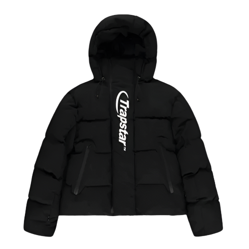 TRAPSTAR AW22/23 TECHNICAL HYPERDRIVE PUFFER JACKET (BLACK/WHITE)