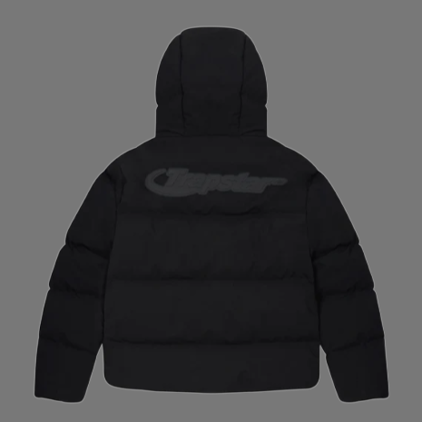 TRAPSTAR AW22/23 TECHNICAL HYPERDRIVE PUFFER JACKET (TRIPLE BLACK)