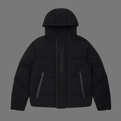TRAPSTAR AW22/23 TECHNICAL HYPERDRIVE PUFFER JACKET (TRIPLE BLACK)