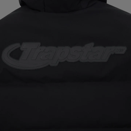 TRAPSTAR AW22/23 TECHNICAL HYPERDRIVE PUFFER JACKET (TRIPLE BLACK)