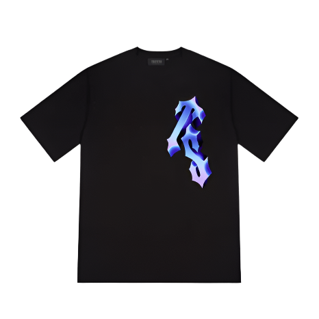 TRAPSTAR 3D TS CHROME GRAPHIC TEE (BLACK)