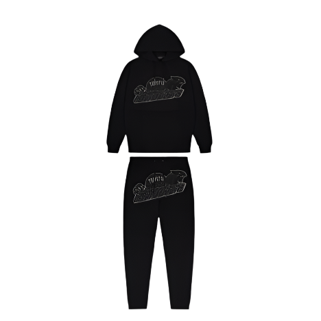 TRAPSTAR LONDON SHOOTERS TRAININGSANZUG (SCHWARZ & LIMETTE)
