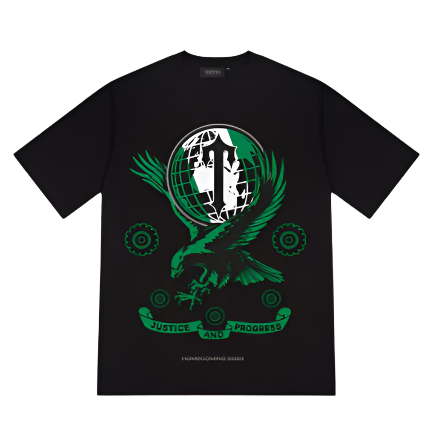 TRAPSTAR LAGOS x HOMECOMING 2023 NAIJA GRAPHIC TEE (BLACK)