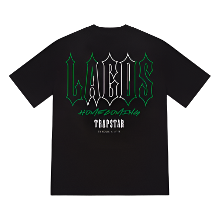 TRAPSTAR LAGOS x HOMECOMING 2023 NAIJA GRAPHIC TEE (BLACK)