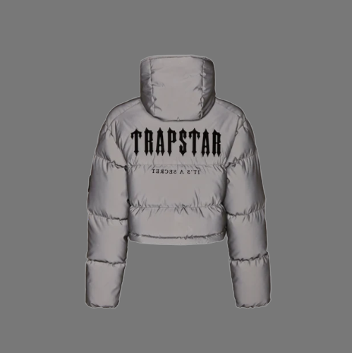 TRAPSTAR AW22/23 WOMEN'S DECODED 2.0 HOODED PUFFER JACKET (LIMITED EDITION)