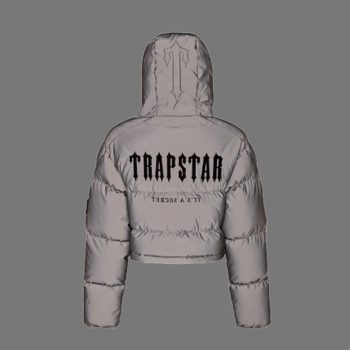 TRAPSTAR AW22/23 WOMEN'S DECODED 2.0 HOODED PUFFER JACKET (LIMITED EDITION)