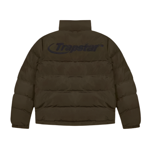 TRAPSTAR HYPERDRIVE BOMBER PUFFER JACKET (OLIVE)
