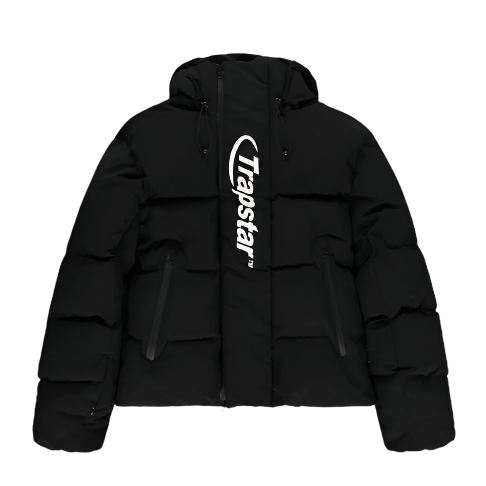 TRAPSTAR AW22/23 TECHNICAL HYPERDRIVE PUFFER JACKET (BLACK/WHITE)
