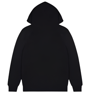TRAPSTAR 3D TS CHROME GRAPHIC HOODIE (BLACK)