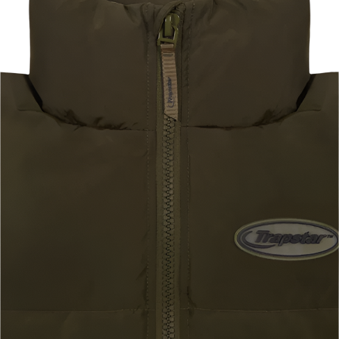 TRAPSTAR HYPERDRIVE BOMBER PUFFER JACKET (OLIVE)
