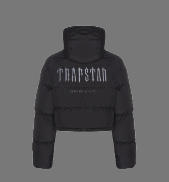 TRAPSTAR AW22/23 WOMEN'S DECODED 2.0 HOODED PUFFER JACKET (BLACK)