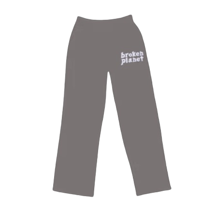 BROKEN PLANET MARKET 'BASICS' STRAIGHT JOGGERS (TAUPE)