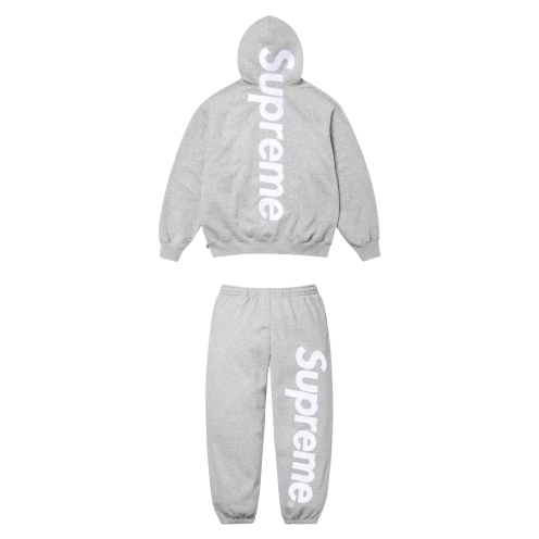Supreme Appliqué Logo Tracksuit (Wolf Grey)