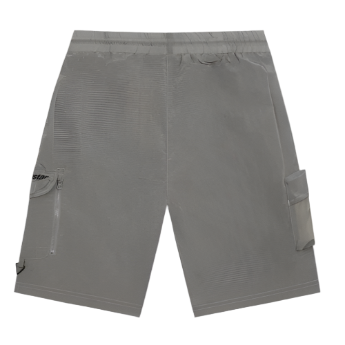 TRAPSTAR HYPERDRIVE RIPSTOP CITY SHORTS (GREY)