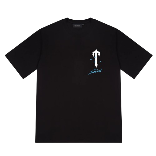 TRAPSTAR IRONGATE IT'S A SECRET PARADISE GRAPHIC TEE (BLACK)