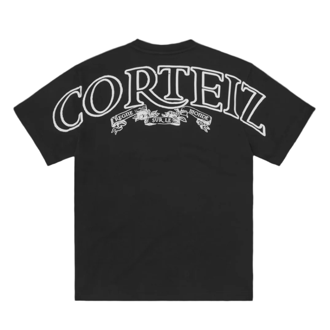 CRTZ RTW ROYALE HEAVYWEIGHT LOGO TEE (BLACK)