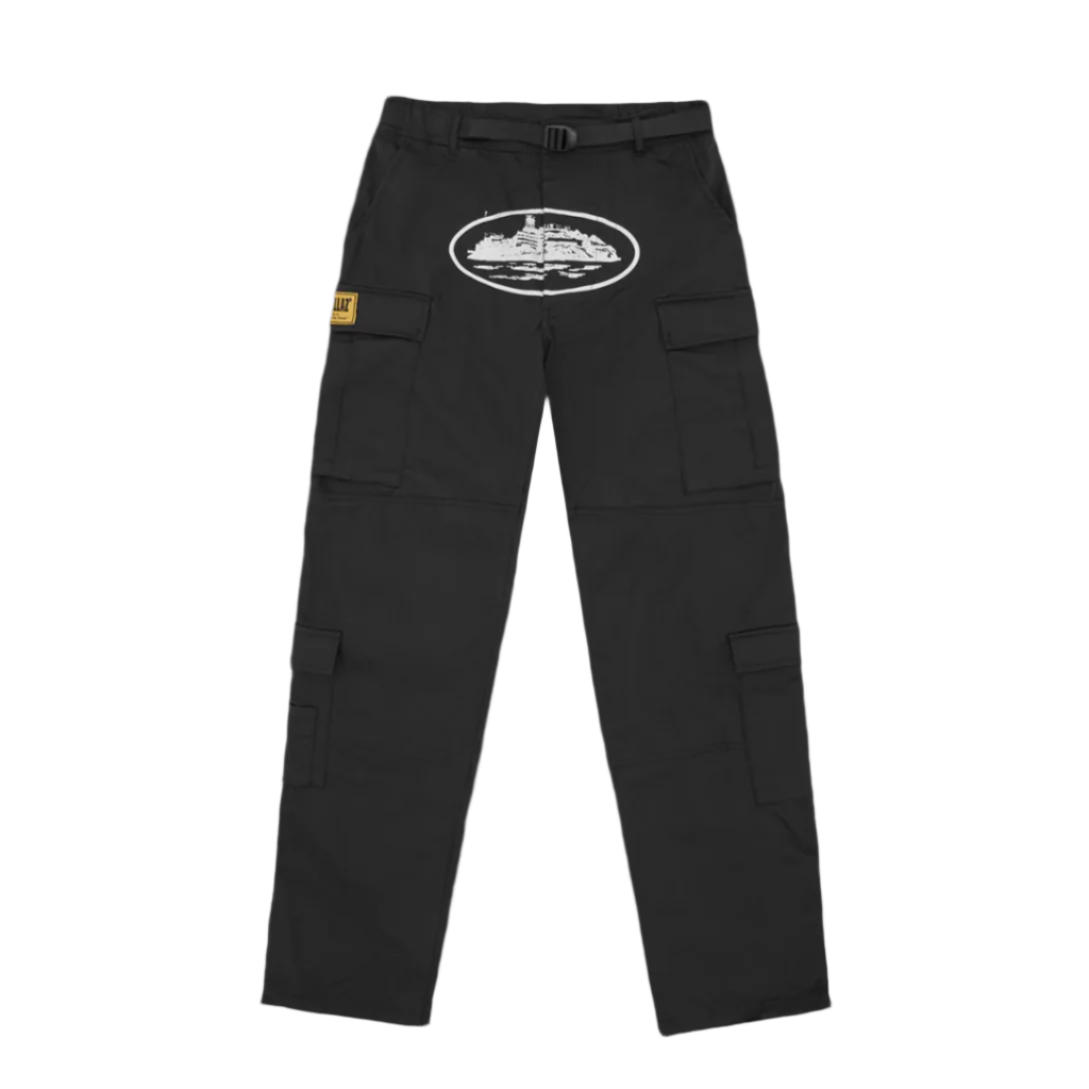 CRTZ RTW ALCATRAZ CLASSIC CARGO TROUSERS (CLASSIC BLACK)