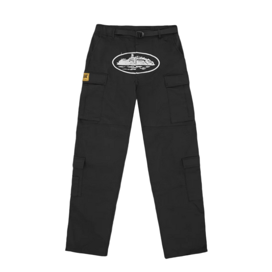 CRTZ RTW ALCATRAZ CLASSIC CARGO TROUSERS (CLASSIC BLACK)