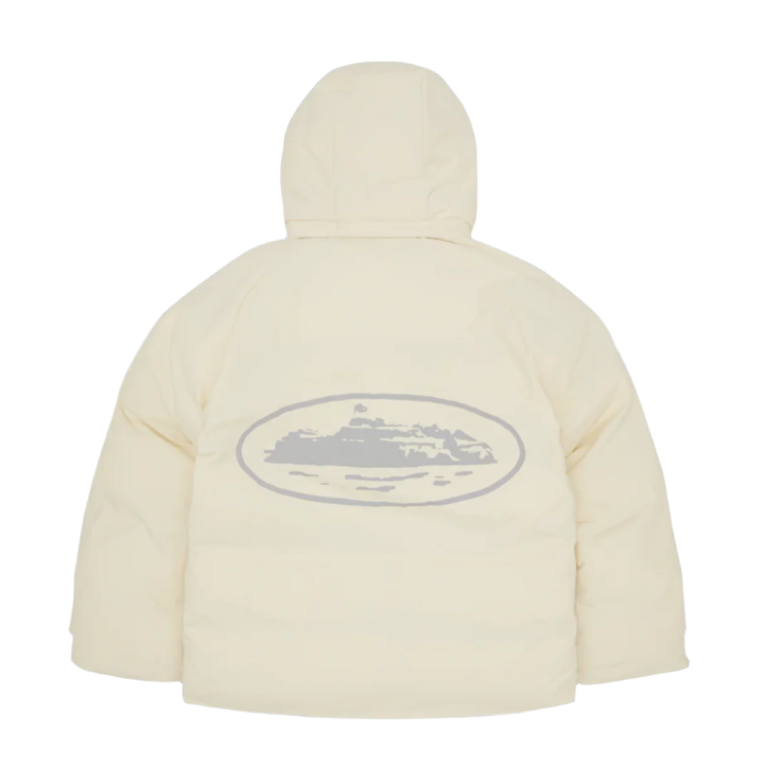 CRTZ RTW ALCATRAZ BOLO B.I.G PUFFER JACKET (CREAM)