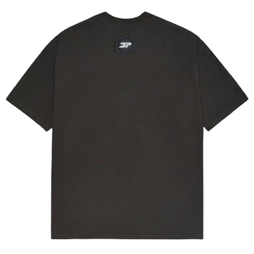 BROKEN PLANET MARKET 'TOTAL CHAOS' TEE (SOOT BLACK)