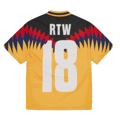 CRTZ RTW 'CLUB DE CRTZ RTW NO.18' FOOTBALL JERSEY (YELLOW)