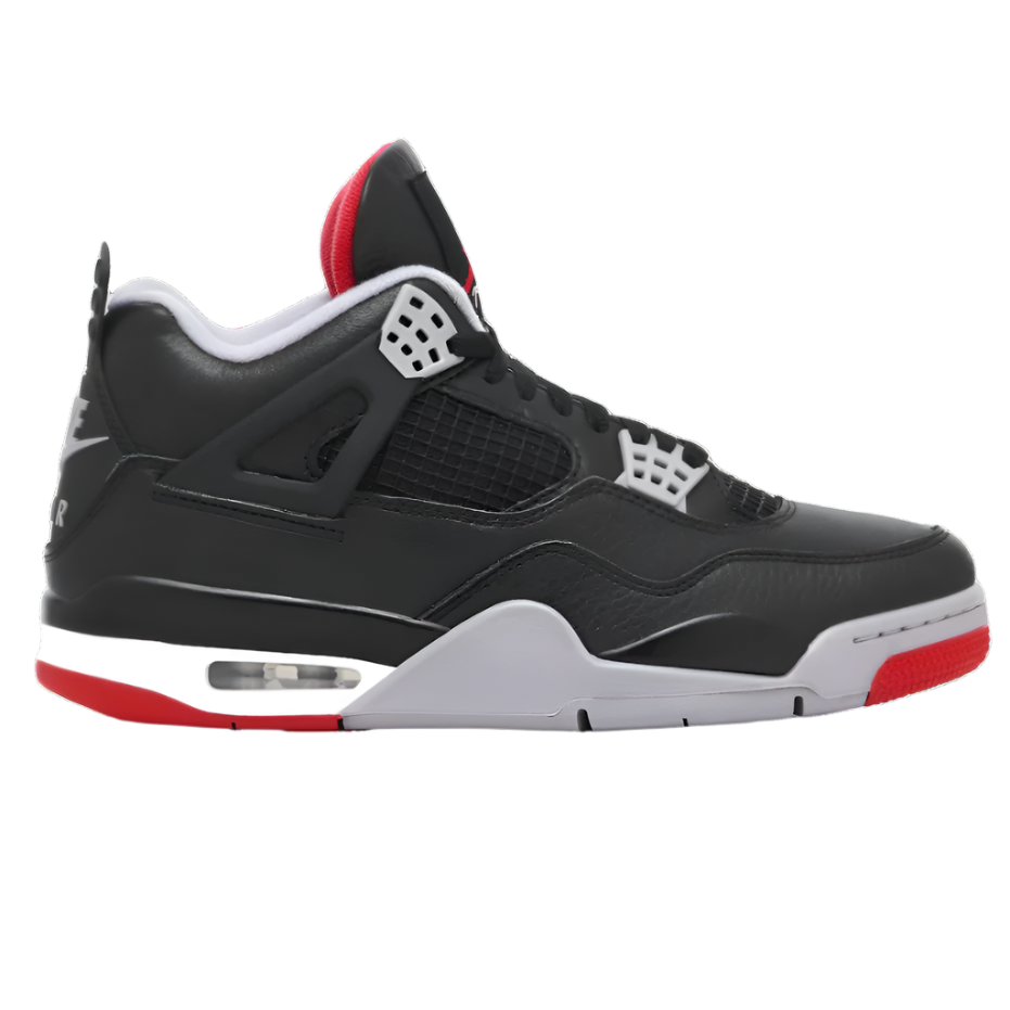 NIKE AIR JORDAN 4 IV SE 'OG BRED REIMAGINED' TRAINERS (BLACK)