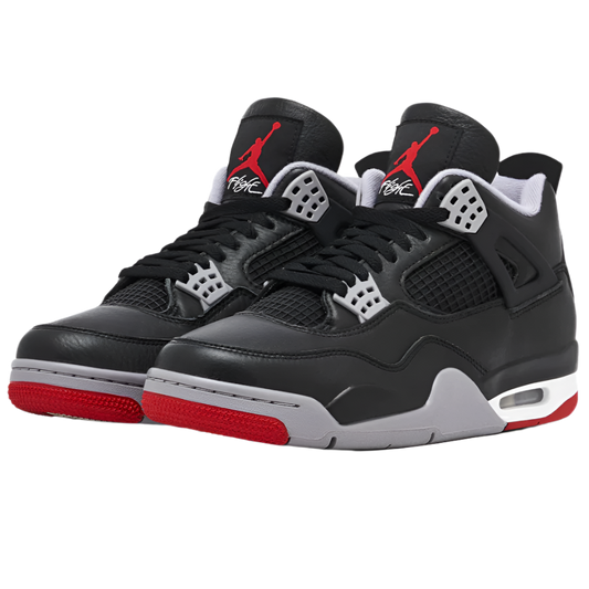 NIKE AIR JORDAN 4 IV SE 'OG BRED REIMAGINED' TRAINERS (BLACK)