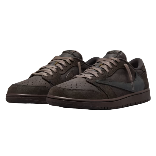 NIKE x TRAVIS SCOTT AIR JORDAN 1 LOW SP (VELVET DARK MOCHA)