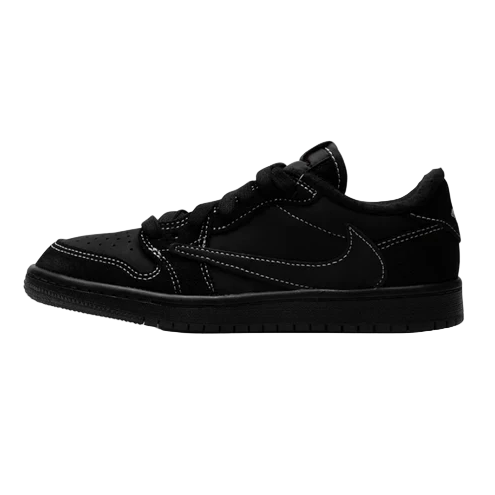 NIKE x TRAVIS SCOTT AIR JORDAN 1 LOW SP (PURE BLACK PHANTOM)